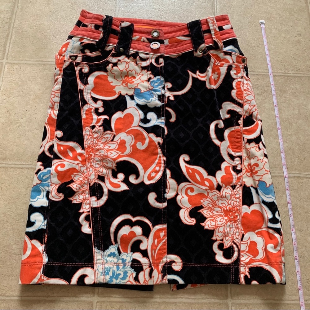 Colorful winter skirt